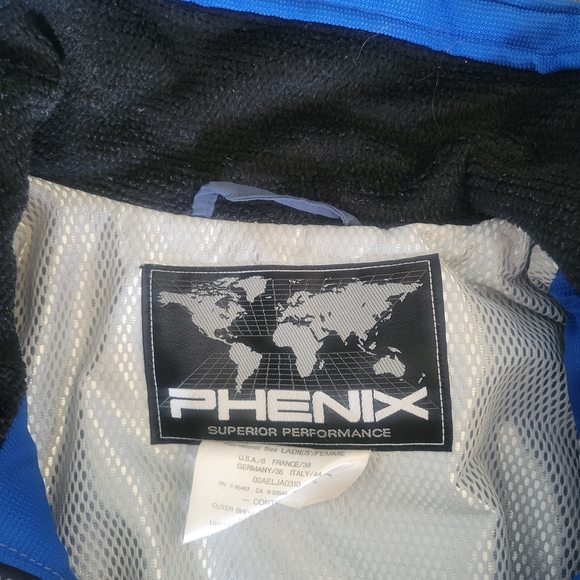 PHENIX Superior Performance Womens Ski Jacket Belted Size 38/M - Picture 3 of 14